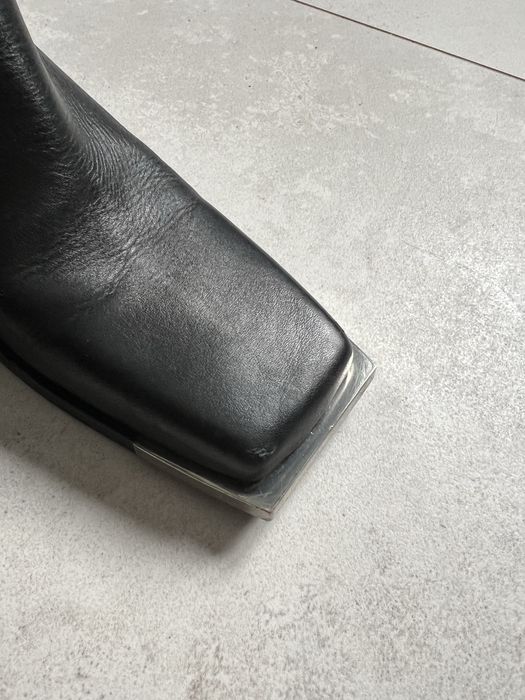 Шкіряні ботінки mango