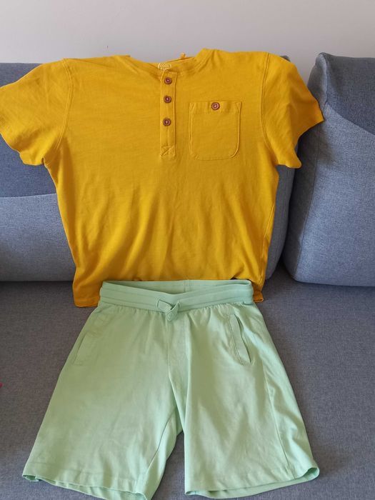 Sprzedam koszulkę + spodnie ze sklepu SMYK dla chłopca - rozm. 140