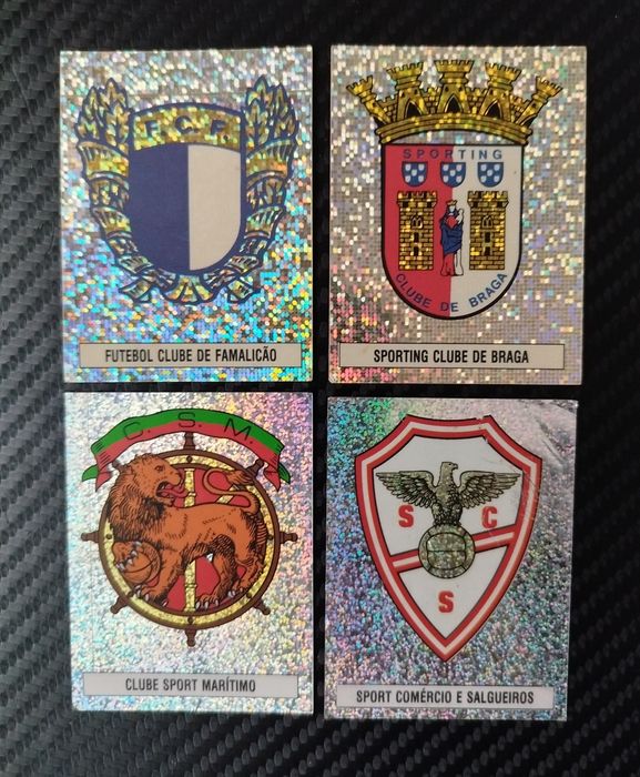 Lote de 4 Cromos de Futebol - 95/94