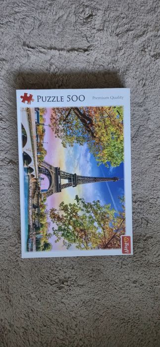 Puzzle trefl 500 elementów Paryż, wieża Eiffla