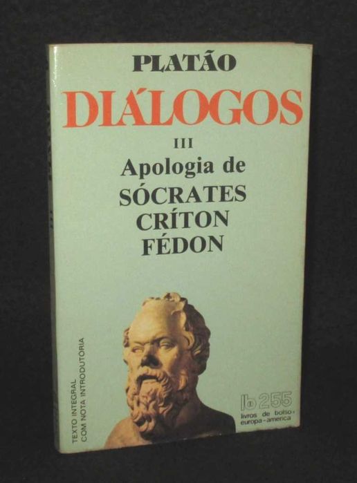 Livro Diálogos III Platão Livros de Bolso Europa-América