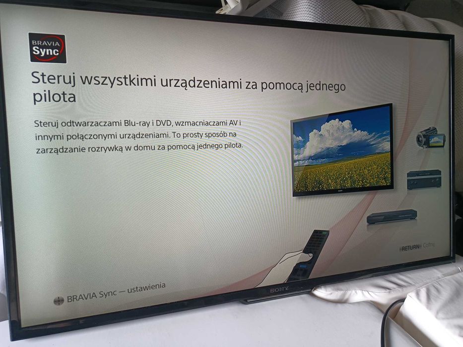 Telewizor Sony Bravia 40 cali bez internetu