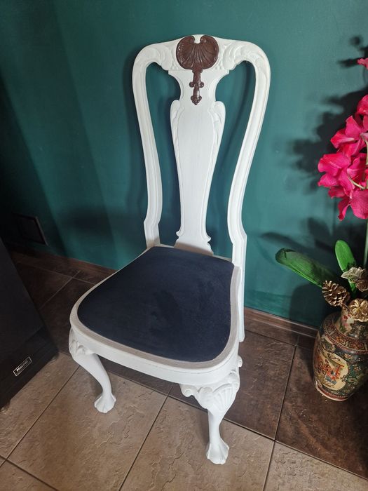 Krzesło ludwik glamour 3 szt.