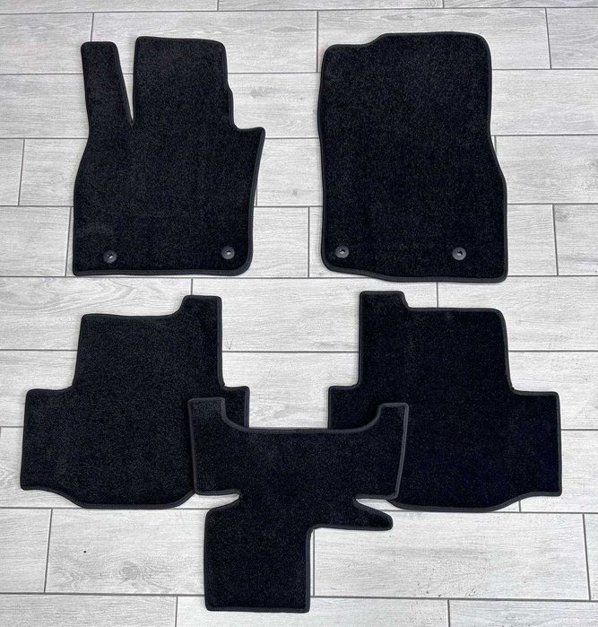 Коврики в салон ворсовые для Mazda CX70 / CX90 2023+ / Volvo XC60 2017-2026 / Volvo C30 2006-2012 / Jeep Wrangler 2017-2026 / автокилимки для авто