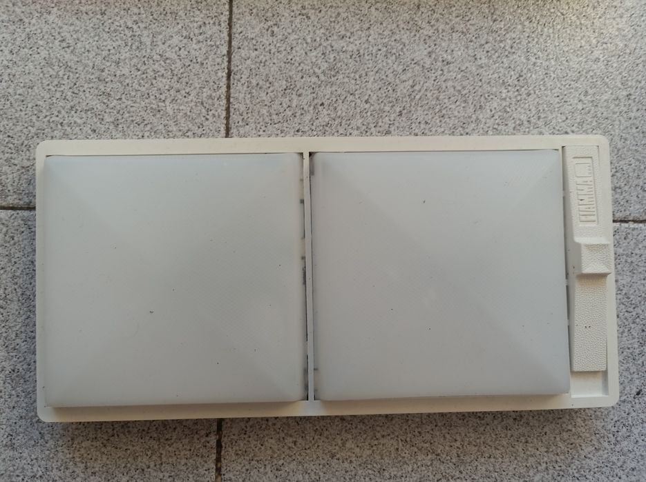 2 Luz Fiamma 12v clássico para Campervan/Autocaravana