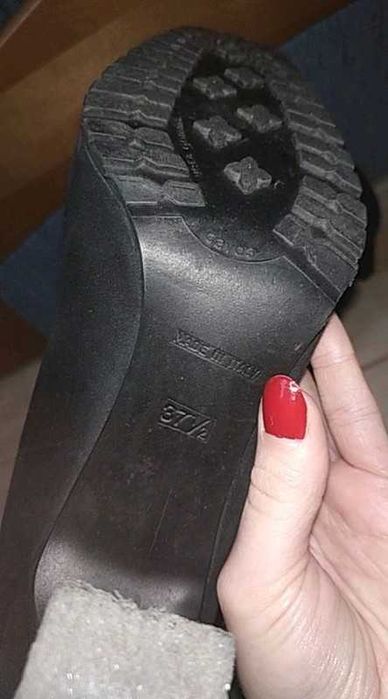 Włoskie buty na zimę Davos Gomma