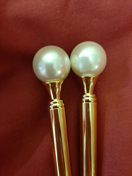 Кулькова ручка з перлиною