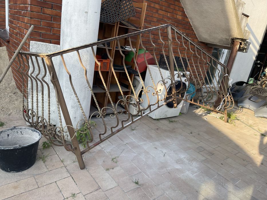 Balustrada na schody zewnetrze