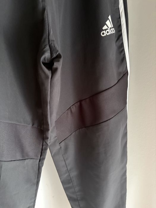 Calcas pretas Adidas oficial climate tamanho S homem fato treino futebol