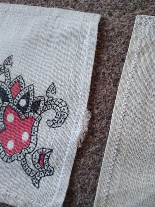 PRL lniane serwetki 6 sztuk