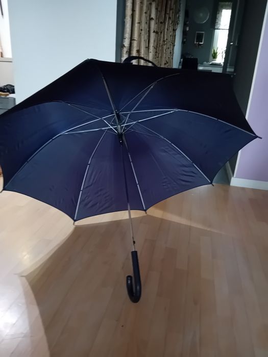 Parasol duzy granatowy