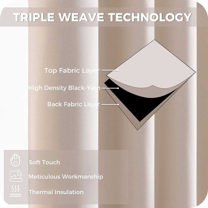 Nowa zasłona/zasłony/kotara/firanka/140x145CM/2 SZT/MRTREES ! 4736!