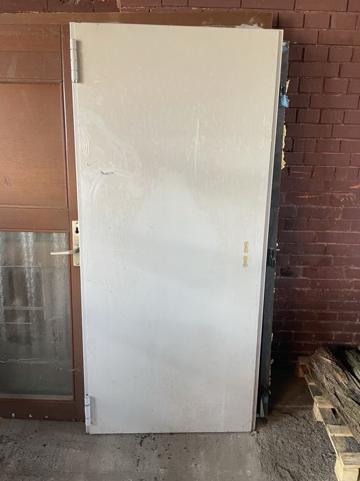 Drzwi techniczne kotłowe 90x205 cm