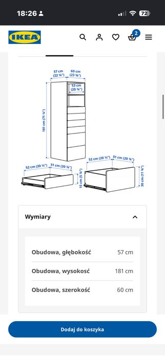 SMÅSTAD ikea regał