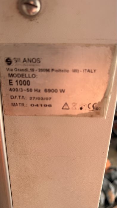 Maquina lavar louça Silanos industrial !! Nao sei se funciona!