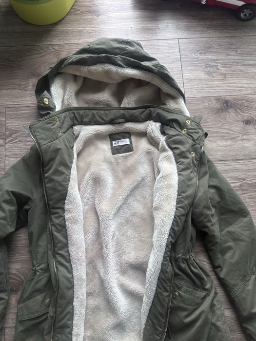 Kurtka khaki rozmiar 164 h&m