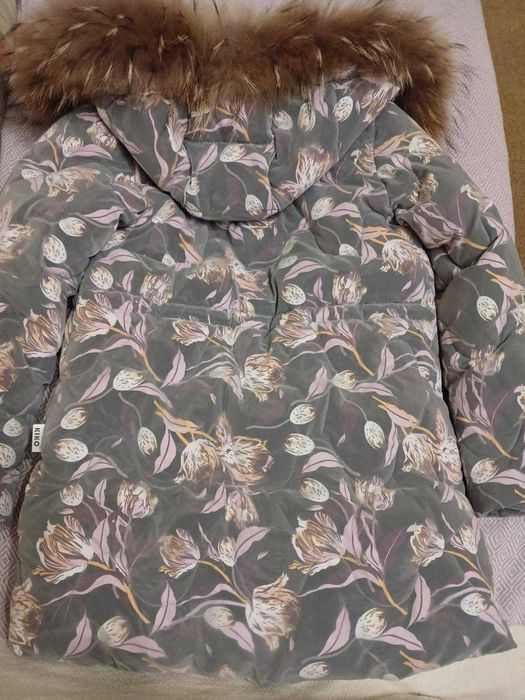 Зимняя куртка для девочки, р-р.128