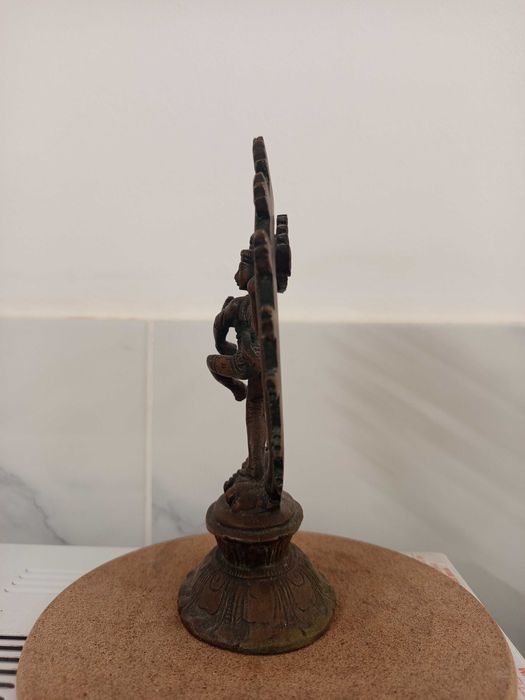 Estátua Shiva em bronze