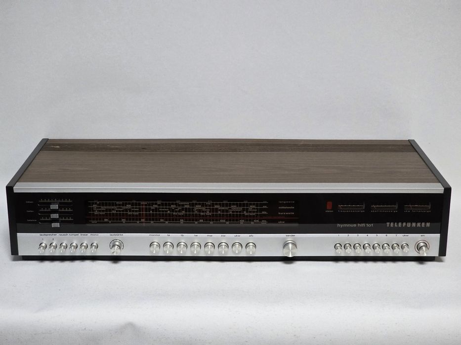 Receiver Vintage reparado Telefunken
