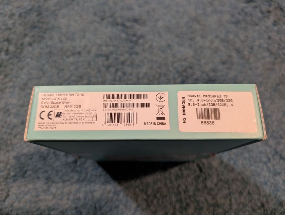 Планшет Huawei MediaPad T3 10