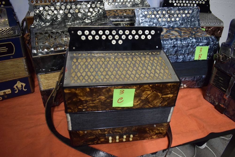 Concertinas lote de 10 no total 2 voz e 3 voz