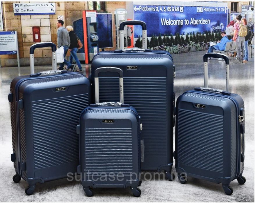 Чемоданы поликарбонат валіза FLY 1101 НОВИНКА! Польша