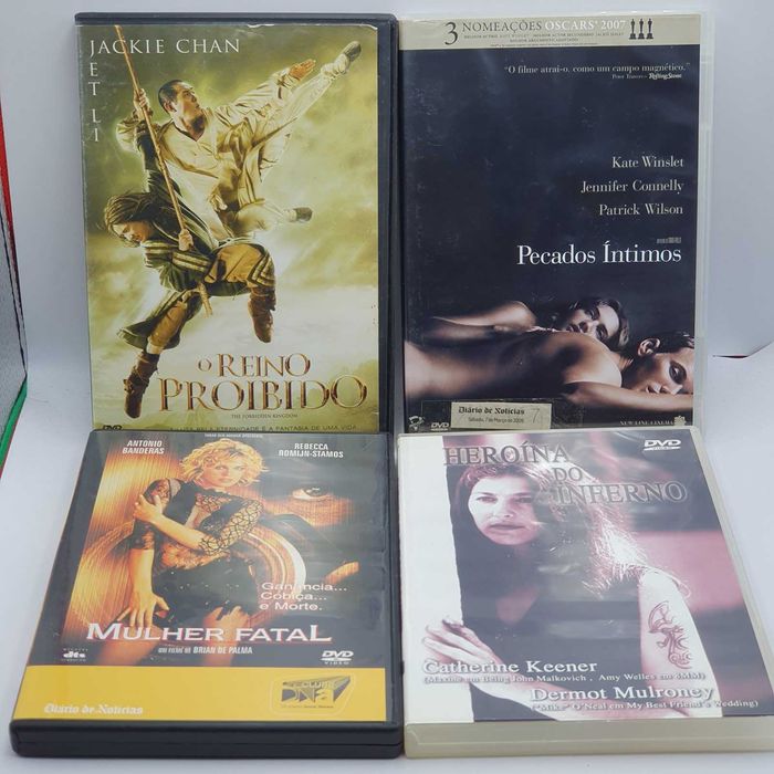 Lote 16/1 - Pack de 18 Filmes em DVD - Ref.VI