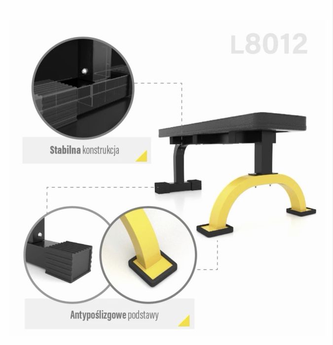 Лавка для упражнений HMS PREMIUM L8012