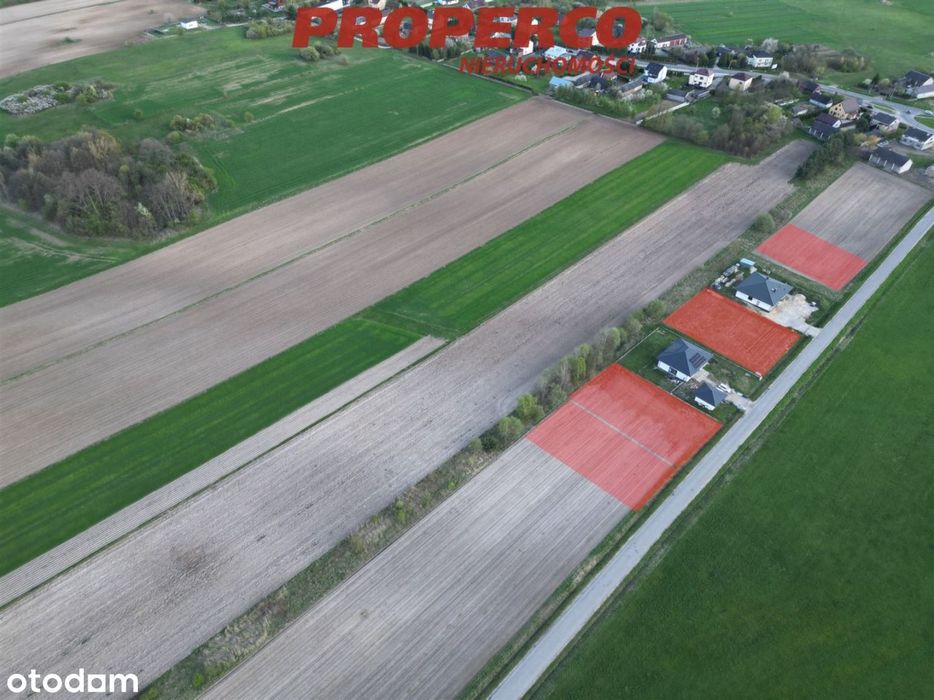 Działka, 1250 m2, Wielebnów, gm. Łopuszno, Wz