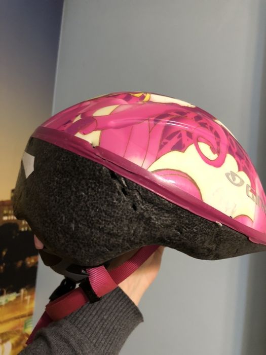 Детский велошлем 50-55 см на девочку Шлем велосипедный