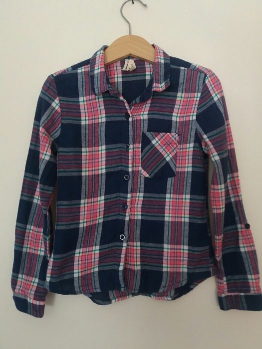Camisa de flanela p/menina 5-6 anos Primark (nova - portes grátis)