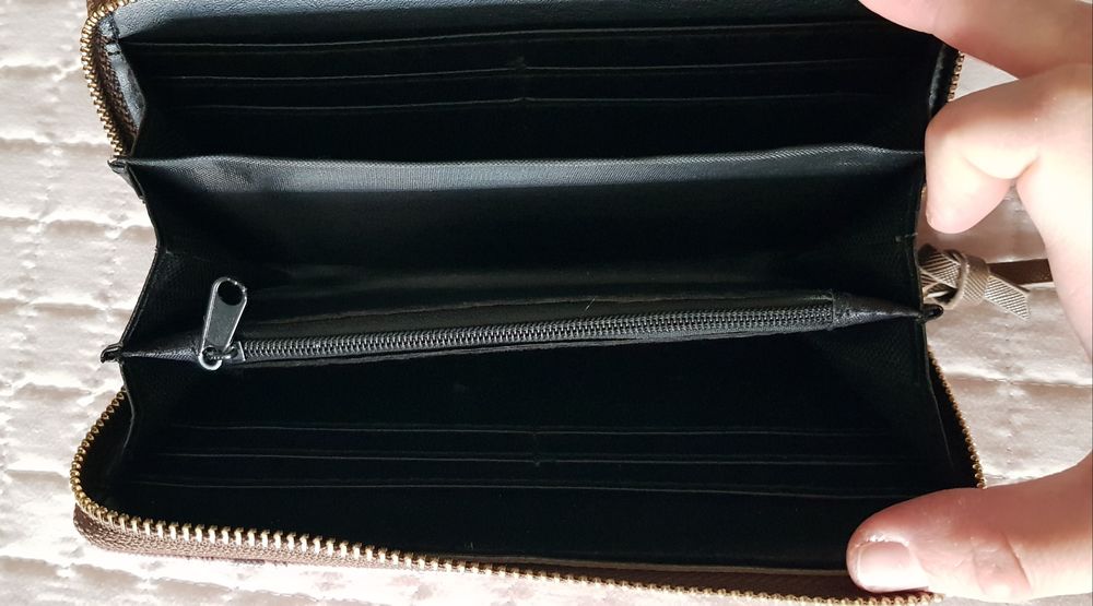 Carteira com flamingos