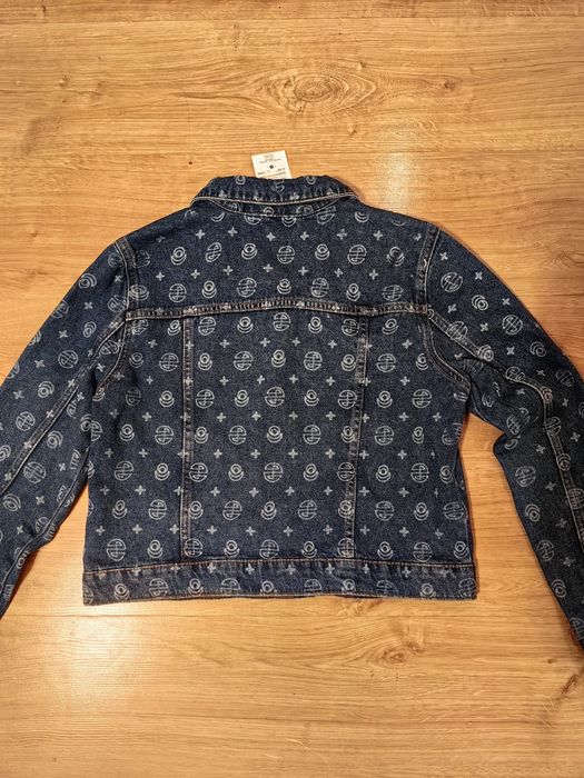 Nowa kurtka jeansowa granatowa Cropp