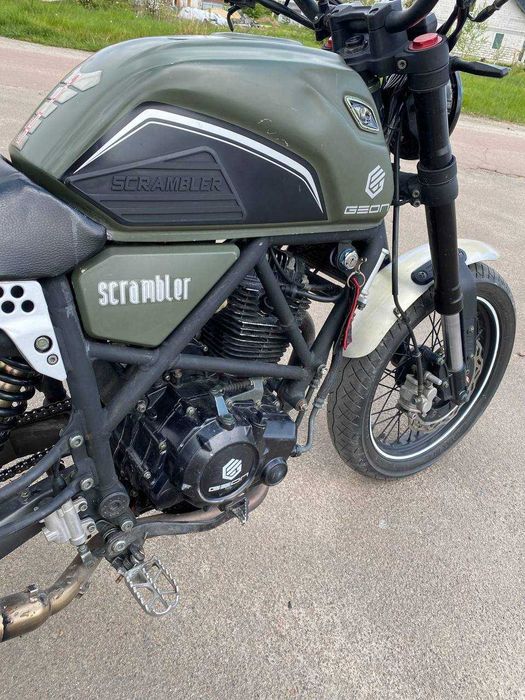 Продам мотоцикл Geon Scrambler
