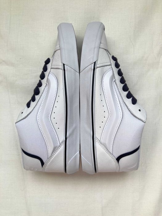Кеди Vans Knu Skool Mid 42.5,45р 100% шкіра! Ванс олд скул кросіки снікерси ОРИГІНАЛ