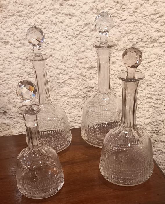 Cristal Baccarat 4 decantadores