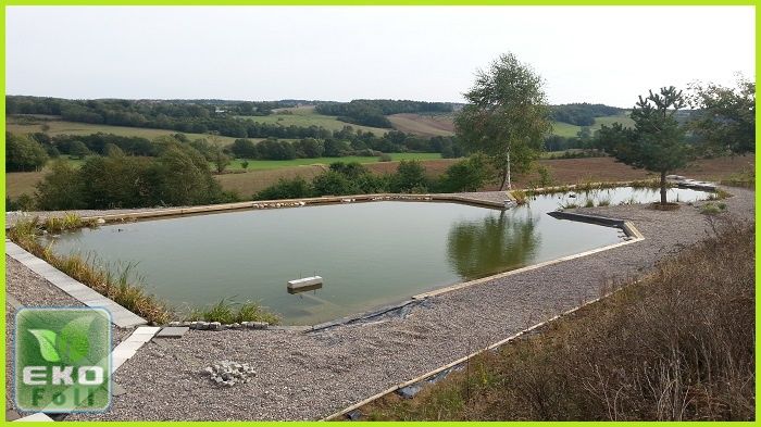 Folia do oczek wodnych stawów zbiorników wodnych GEOMEMBRANA | EKOFOLL