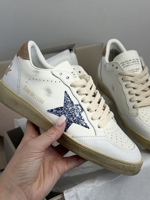 кеди кросівки жіночі ggdb golden goose голден гус білі шкіряні