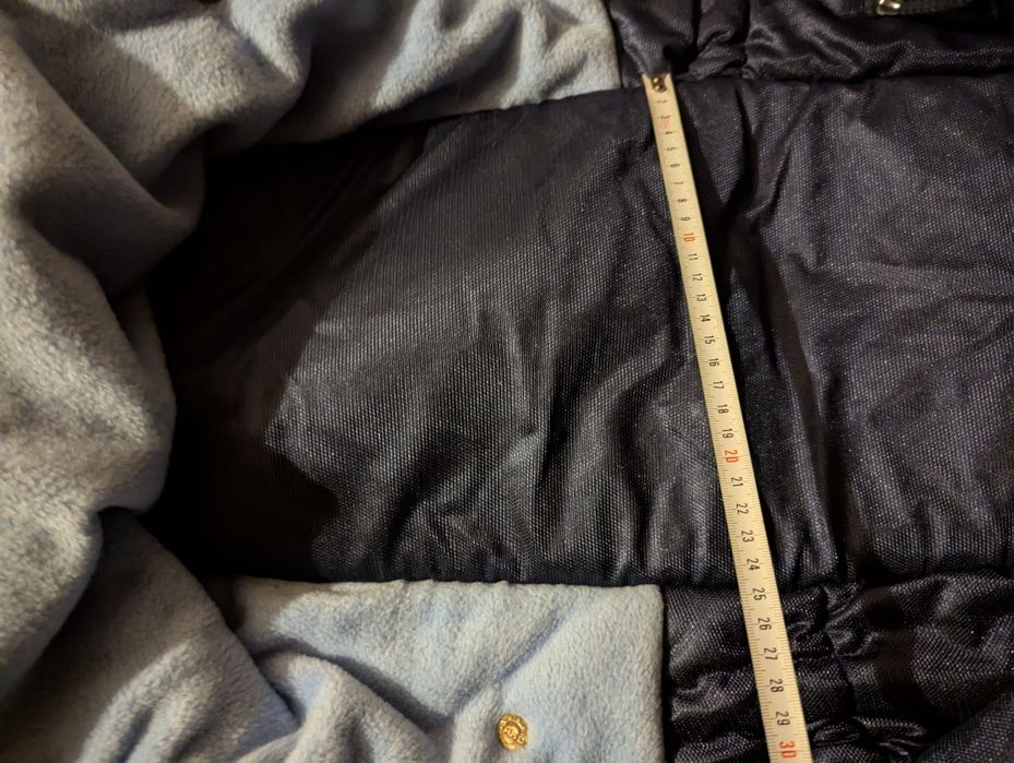 Śpiwór śpiworek zimowy do wózka na sanki jak nowy