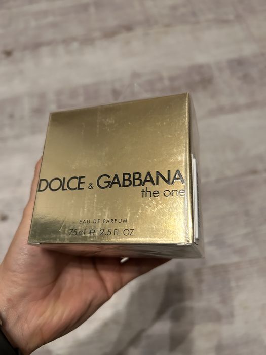 Dolce & Gabbana The One 75ml EDP ZAFOLIOWANE perfumy damskie