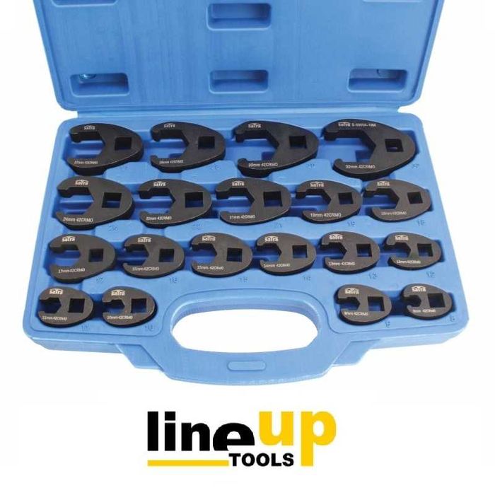 Jogo de Chaves Semi Abertas / Pé de Galo 8 ate 32mm (C/Iva)