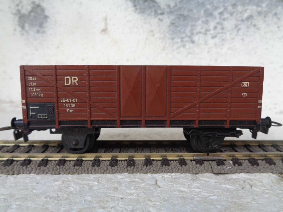 1:87 PIKO Vagão mercadorias da DR comboio caixa aberta