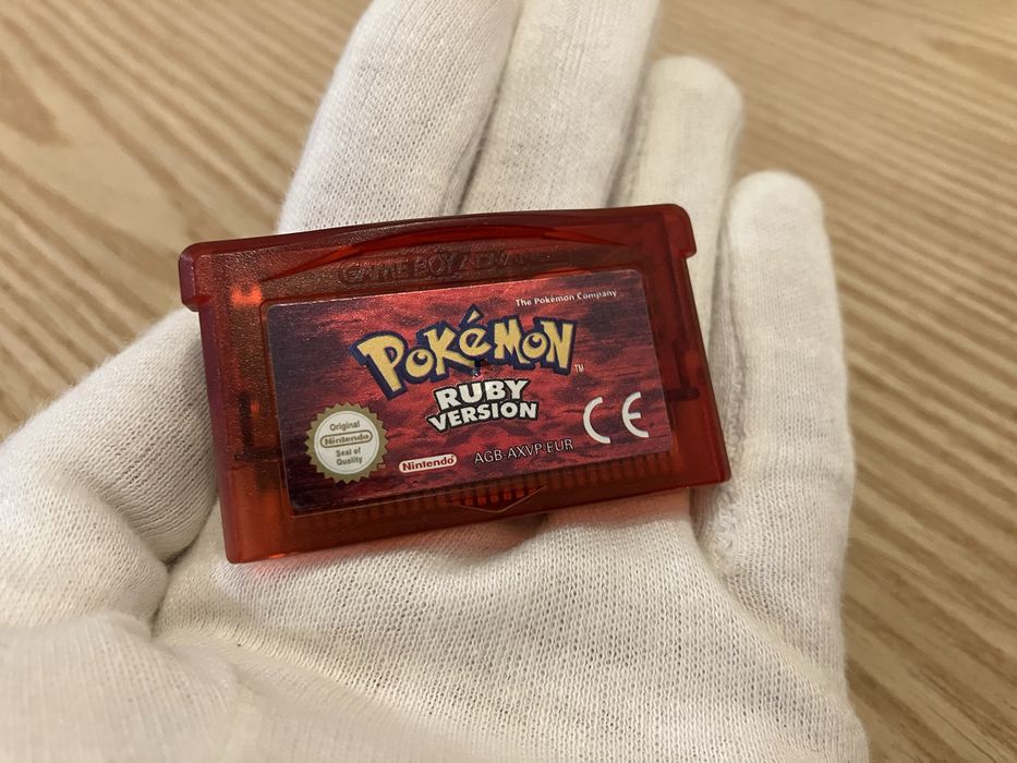Game Boy - Pokemon Ruby, oryginał, j. Angielski, super stan