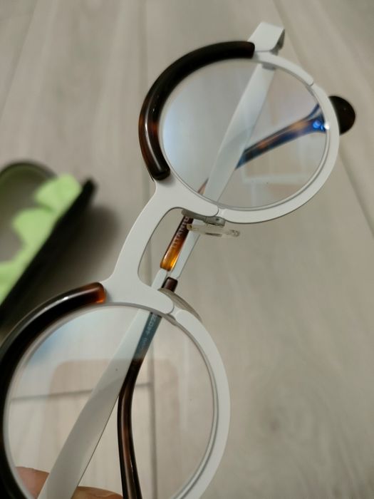 Oprawki okulary zerówki okrągłe kółka Theo vintage j. caroline abram