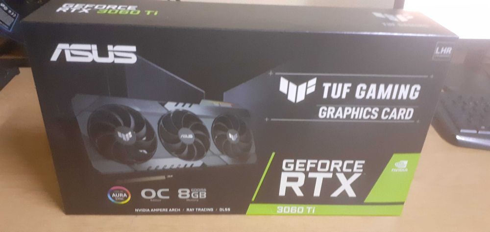 Geforce RTX 3060 TI OC 8GB  TUF Gaming Recondicionada | Como Nova | Com Garantia
