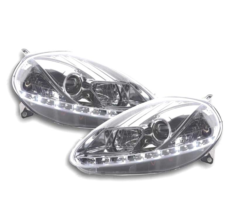 FARÓIS FRONTAIS PARA FIAT GRANDE PUNTO 09-
