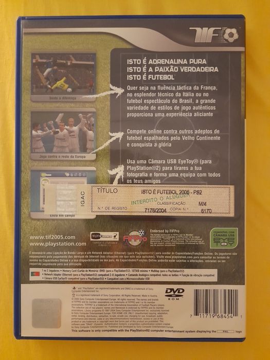 Jogo PS2 Isto é Futebol 2005