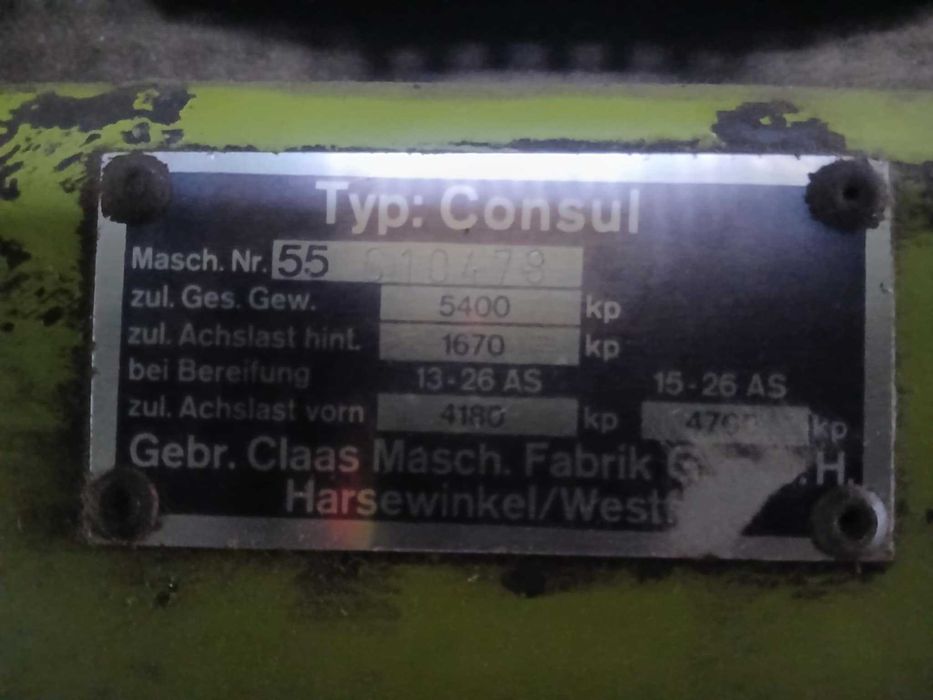 Claas     Consul