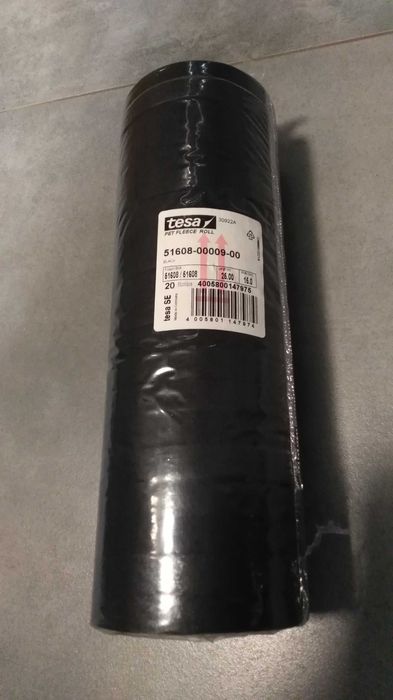 Taśma TESA 51608 sz15mm 25m izolacyjna parciana z meszkiem materiałowa