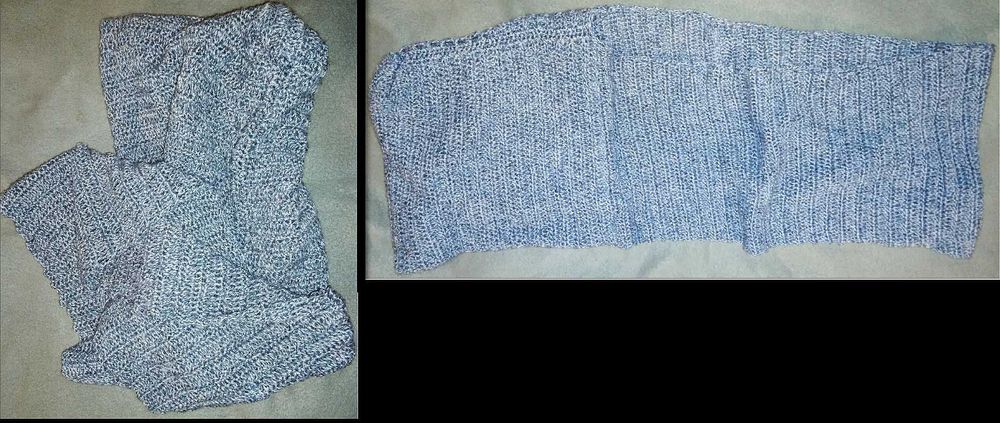 Шарф-каптур (капюшон), ручна робота!